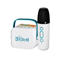 Xtech Parlantes Mini XTS-D622ST Karaoke Stitch 5W BT/Mic Blanco