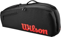 Raqueteira Wilson Clash V3 3 Pack WR8038001001 - Preto