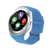 Relógio Smartwatch Redondo Azul