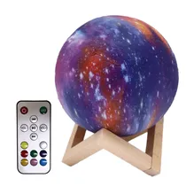 Speaker Luo LU-2164 Lua Moon Lampara Bluetooth