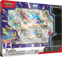 Cartas Pokémon Lendas Implacáveis Zacian - 100-10392 (38 Cartas)