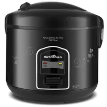 Panela Elétrica de Arroz Britânia PA5 Prime 400 Watts para 5 Xícaras 220V ~ 50/60 HZ - Preta