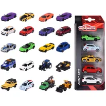 Pack Majorette Street Cars 1:64 - 5 Vehículos de Colección