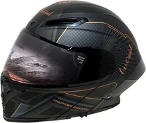 Capacete para Moto LV Cool Helmets P8 -Tamanho L (59-60) Flowing Gold