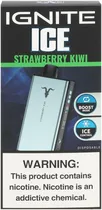 Vape Descartável Ignite V400 Ice Strawberry Kiwi 40000 Puffs
