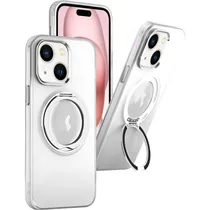 Estojo Protetor Smart Vision para iPhone 15 Full 360 - Transparente