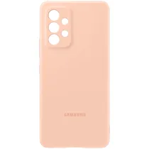Capa Samsung EF-PA536TPEGWW - para Galaxy A53 5G - Silicone - Rosê