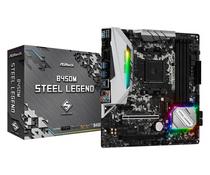 Placa Mãe AM4 Asrock B450M Steel Legend DP/HDMI/M.2