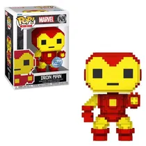 Funko Pop Marvel 8-Bit Iron Man *Ex* 1429