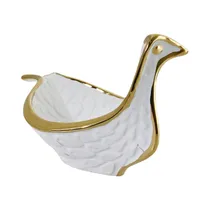 Centro de Mesa Concepts 441-647911 22 CM Blanco - Dorado