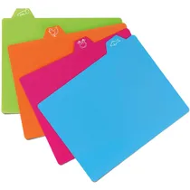 Conjunto Cuisinart CCM-4PC 4 Esteiras de Corte de Plastico Coloridas