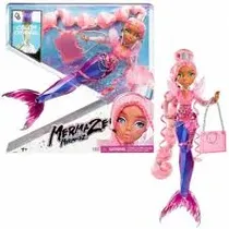 Mga Muñeca Sirena Mermaze Mermaidz Harmonique c/ Cola Color Change Plastico 3+ Años Multicolor