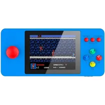 Console Portátil Game Box K9 de 3" com 500 Jogos - Azul (Inglês Chinês)