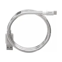 Cabo Fusechicken USB-A / Micro-USB / 50CM / Titan Trave / Ihm - Prata