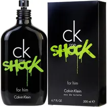 CK One Shock Masc. 200ML Edt c/s