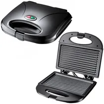 Sanduicheira Grill Megastar TX8862 com 800W/220V - Preto