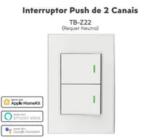 Zigbee Zemismart Esp Push 2 Int. TB-Z22 100023 Zigbee Zemismart Esp Push 2 Int. TB-Z22 100023