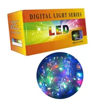 Luzes Pisca Pisca Natalina 300LED 26M Colorido 110V