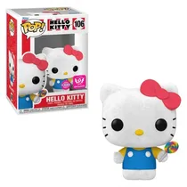 Funko Pop Hello Kitty Hello Kitty W/Lollipop Flocked *Ex* 106