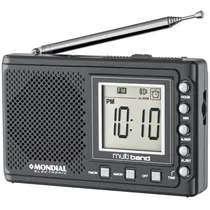 Rádio Portátil Mondial RP-04 AM/FM - Preto