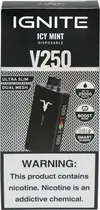 Vape Descartável Ignite V250 Icy Min 25000 Puffs