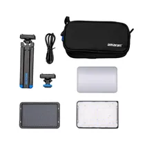 Kit LED Amaran Ace 25X Bi-Color LED Light Panel (Charcoal)
