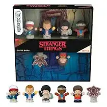Mattel Vehiculos Paquete de Stranger Things 6 Personas Pequeñas Plastico 12+ Años Multicolor