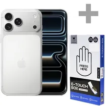 Cel iPhone 17 Pro Max Esim 6.9" 12GB+256GB A3257 Silver(LL)+Pe e-Touc