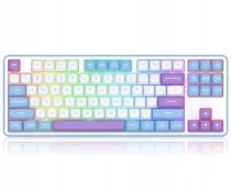 Redragon Teclado K707WBP-RGB-Pro Star Blade Pro Ingles White  Redragon Te...