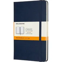 Caderno Moleskine Clássico Tamanho M - Azul