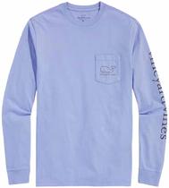 Outlet Camiseta Manga Longa Vineyard Vines 1V014049 Azul - Masculina