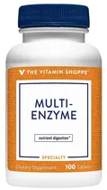 The Vitamin Shoppe Multi-Enzyme (100 Tabletas)