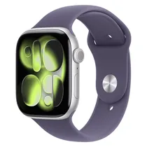 Apple Watch Series 11 MEU64LW/A Caixa Aluminio 42MM Prateado - Esportiva Roxo Nevoa s/M