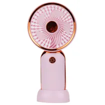 Ventilador Portatil de Mão Recaregavel Plug 12V. 16CM X 8CM