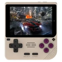 Console Portatil Powkiddy V10 64GB Tela 3.5" - Khaki