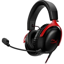 Fone de Ouvido Gamer Hyperx Cloud III 3.5MM - Preto/Vermelho
