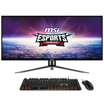 Monitor Gamer MSI Esports MAG401QR 40" Uwqhd LED 155HZ / 1MS - Preto + Kit GK300