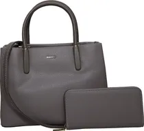 Bolsa Bagco BX012308004A Cinza - Feminina