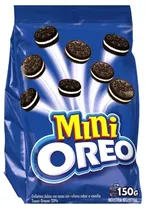 Biscoito Oreo Mini Oreo com Recheio de Baunilha 150G