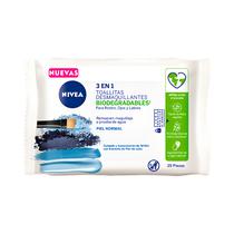 Toallitas Desmaquillantes Nivea 3 En 1 Piel Normal