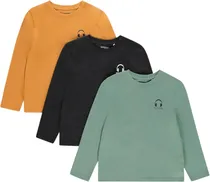 Camiseta Manga Longa Infantil Orchestra Hganvu-Vem - Masculina (3 Unidades)