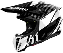 Capacete para Moto Airoh Twist 3 Thunder - Tamanho XL (61-62) - Black/White