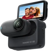 Câmera INSTA360 Go 3S 128GB Cinsaata 4K - Midnight Black