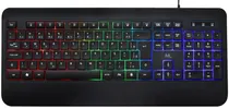 Teclado Mtek KB-7701LR com Cabo - Preto RGB (Português)