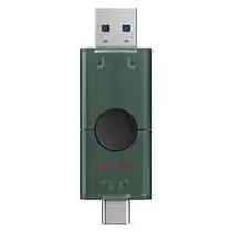 Pendrive Kingston Datatraveler Duo 256GB USB 3.2 / USB-C - Verde (DTDEG2/256GB)