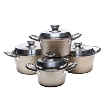 Jogo de Panela Inox com 4 Pç 18CM 20CM 22CM 24CM