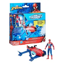Hasbro Figuras SPD Vehiculo Spiderman Con Lanza Agua Plastico 5+ Años Multicolor