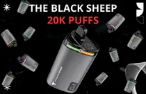 Pod Descartavel The Black Sheep 20000 Puffs - Pineapple Coconut + Watermelon Green Apple