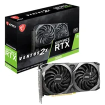Placa de Vídeo Geforce RTX3060 Ventus 2X Oc 12GB GDDR6