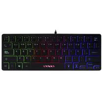 Teclado Satellite AK-872 Mini USB / RGB / Espanhol - Preto